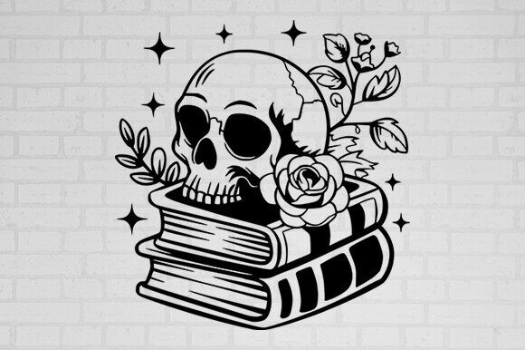 Book with Skull Floral Svg, Skull SVG: A Designer's Real-World Review