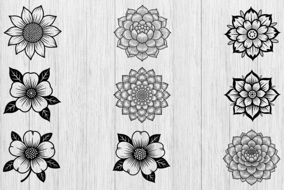 Botanical Flower Clipart Bundle, Floral: A Designer's Real-World Embroidery Review