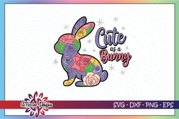 Cute As a Bunny Spring Floral SVG Review