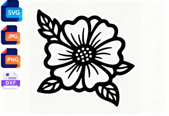 Floral SVG Cut File Flower Design Review