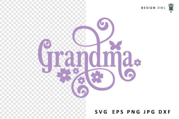 Grandma - Floral SVG File: A Designer's Real-World Review