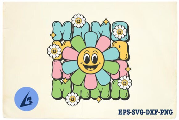 Mama Flower Happy Face Floral SVG Review
