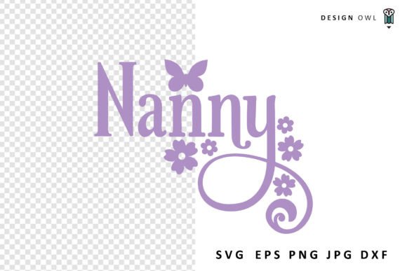 Nanny - Floral SVG File: A Designer's Real-World Review