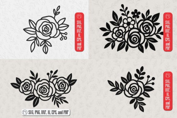 Paper Cut Floral SVG Cut File Bundle Review
