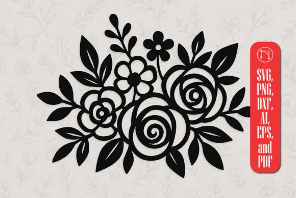 Paper Cut Floral SVG Cut File Review